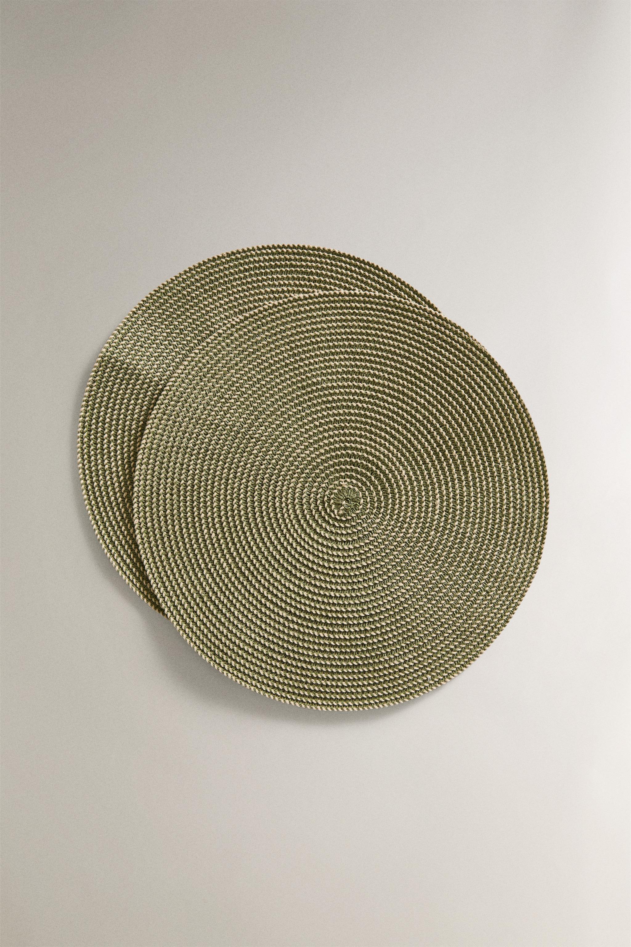 SET DE TABLE ROND (LOT DE 2)